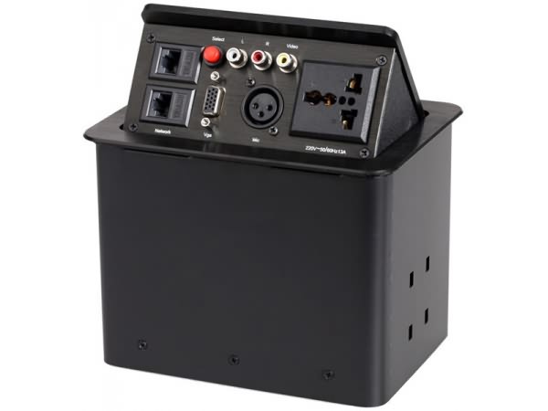 科桌免接线气动式桌面插座KZ-103